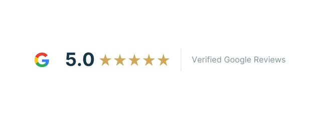 Verified Google Reviews